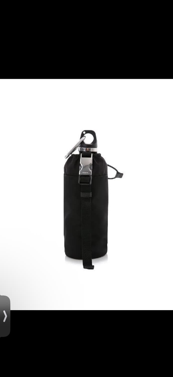 프라다 삼각로고 파우치 스테인리스 텀블러 500ML 블랙 상품이미지4