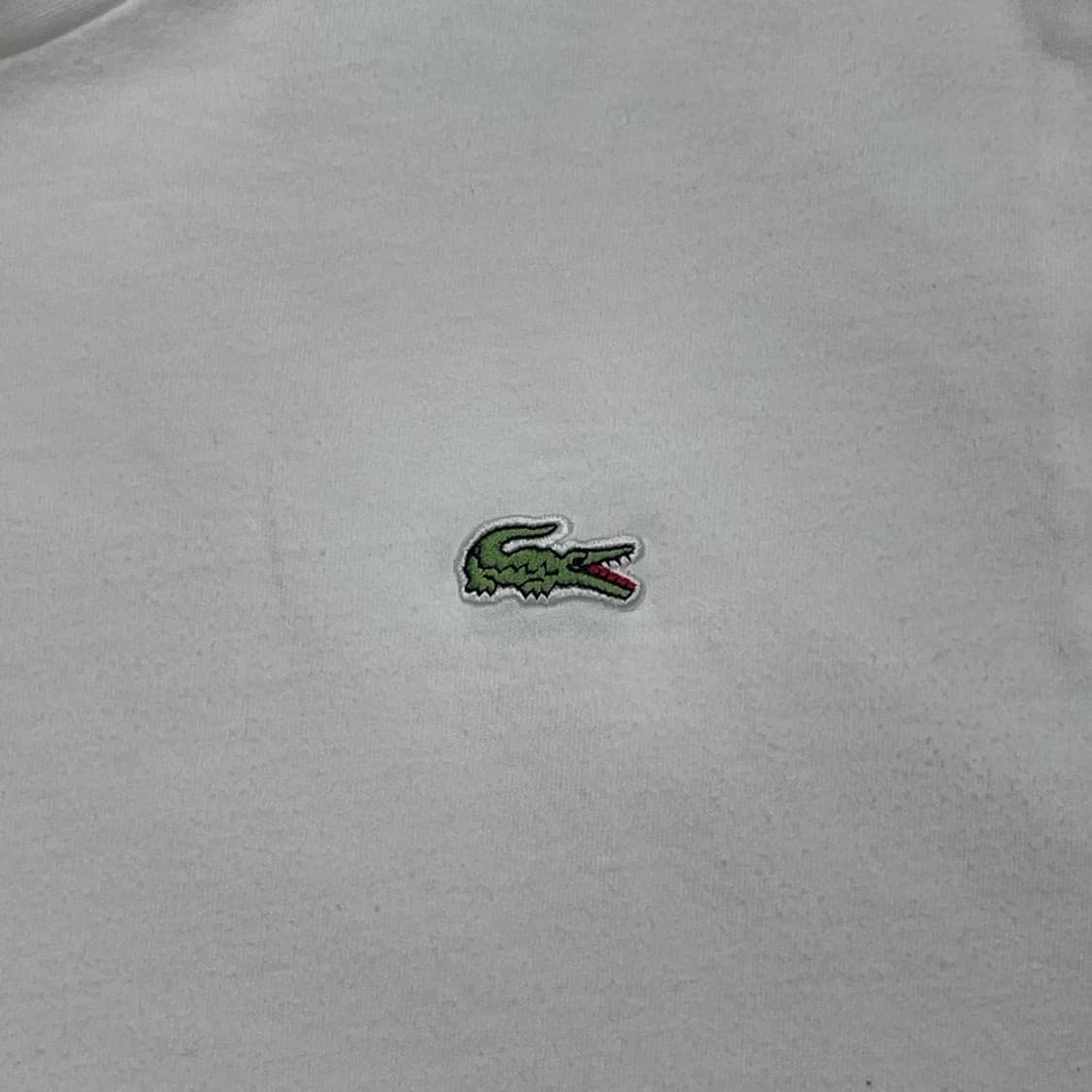 LACOSTE 로고 반팔티 화이트 4 상품이미지2