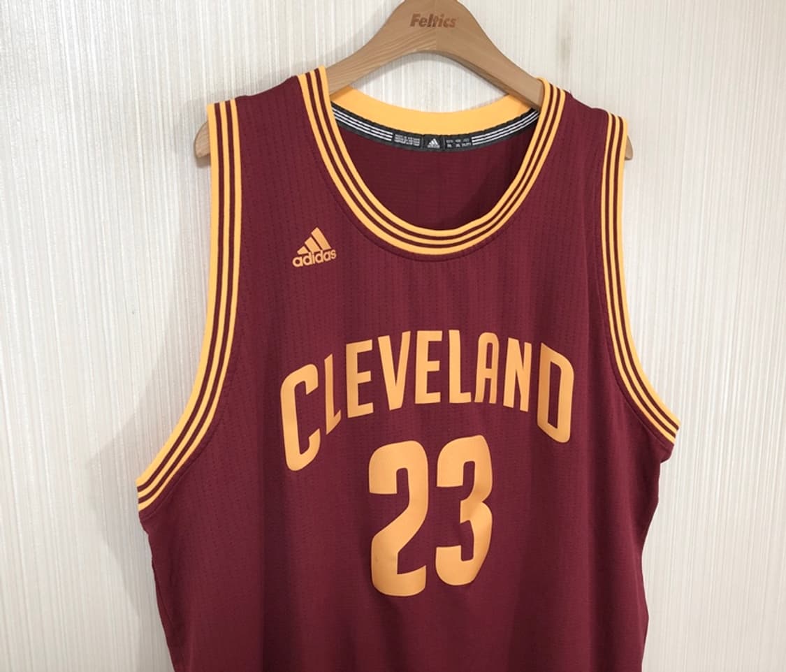 NBA 아디다스 클리블랜드캐벌리어스 스윙맨져지 2XL #23 르브론 상품이미지5