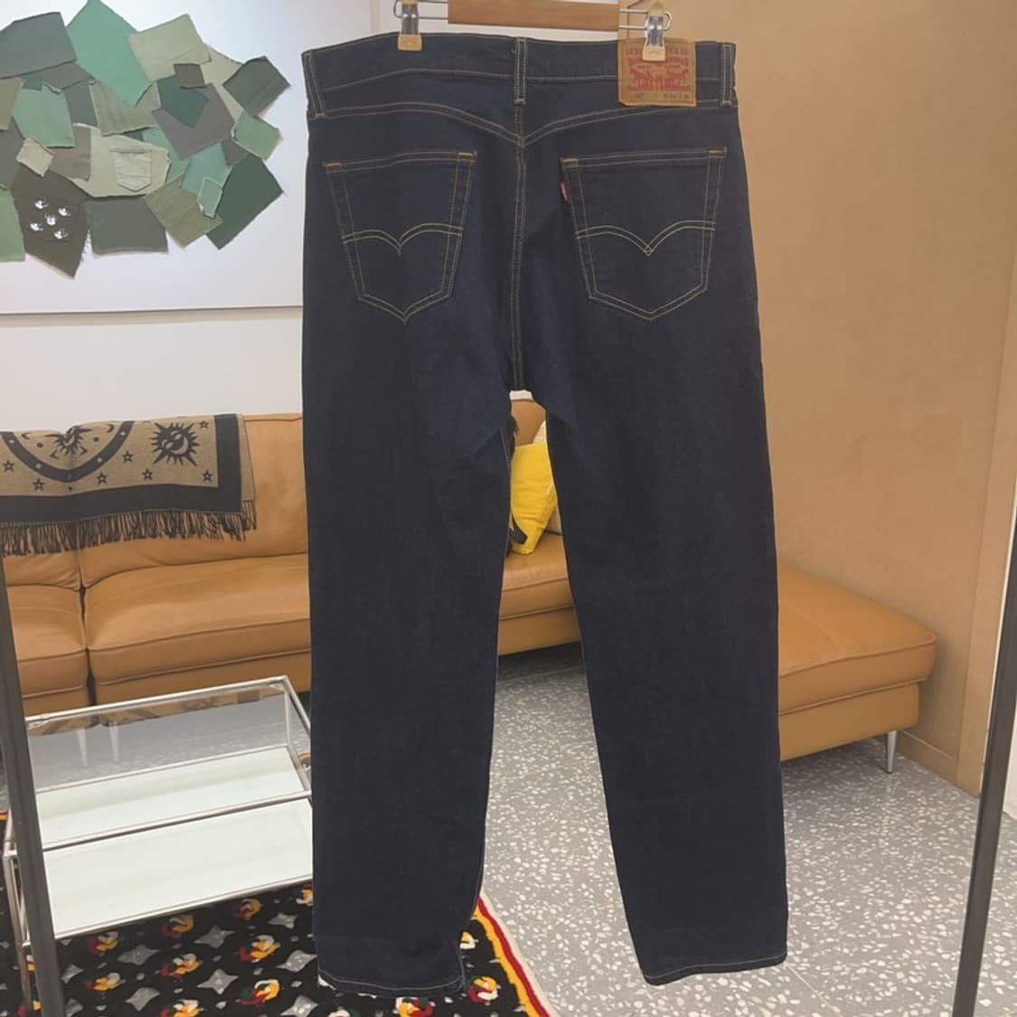 리바이스 505 빈티지 데님 청바지 34인치 C06549 상품이미지3