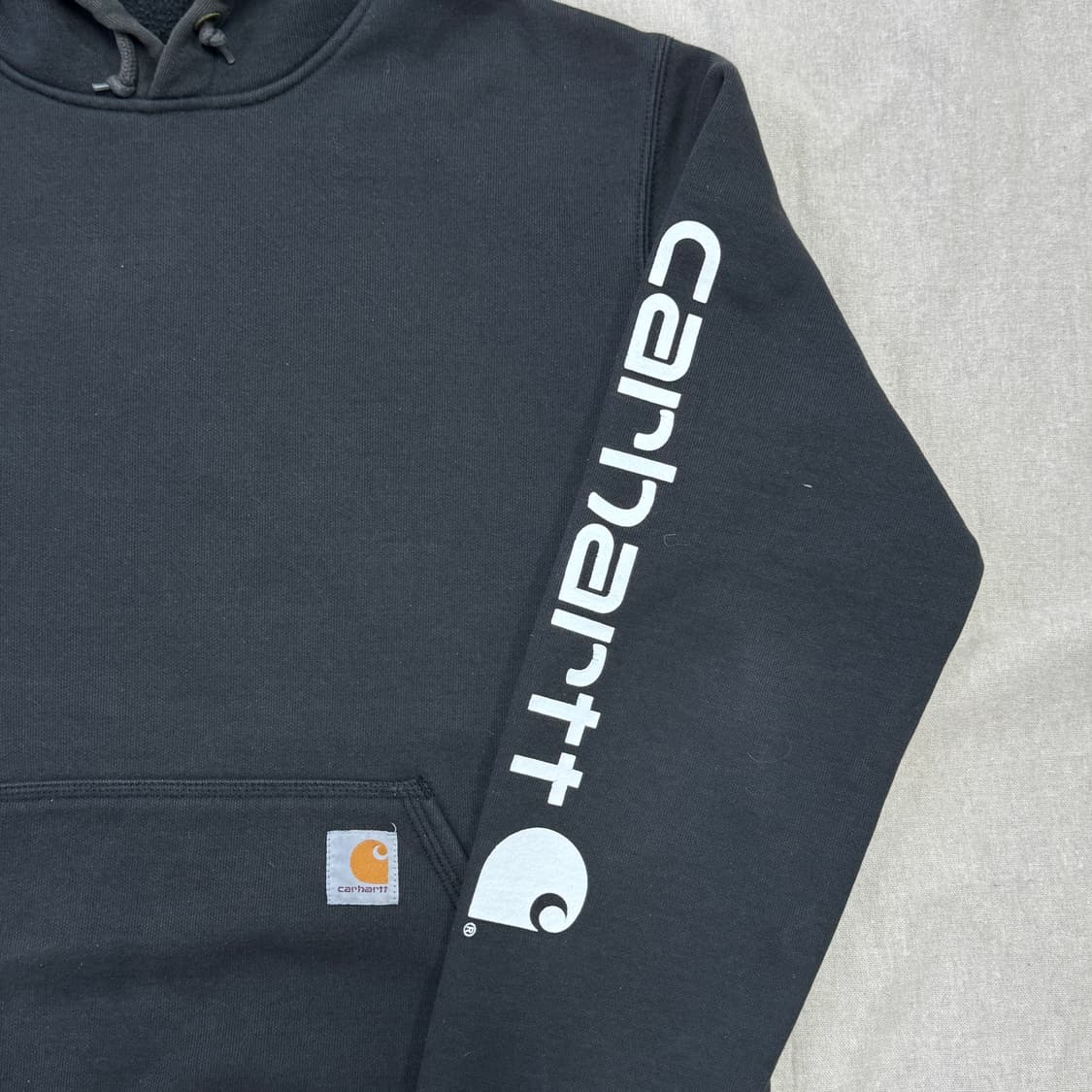 칼하트 사이드라인 블랙 후드 M 상품이미지2