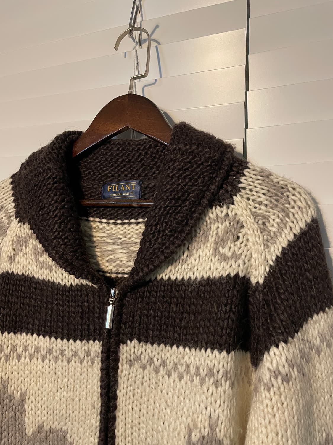 og 코위찬 집업 스웨터 상품이미지5