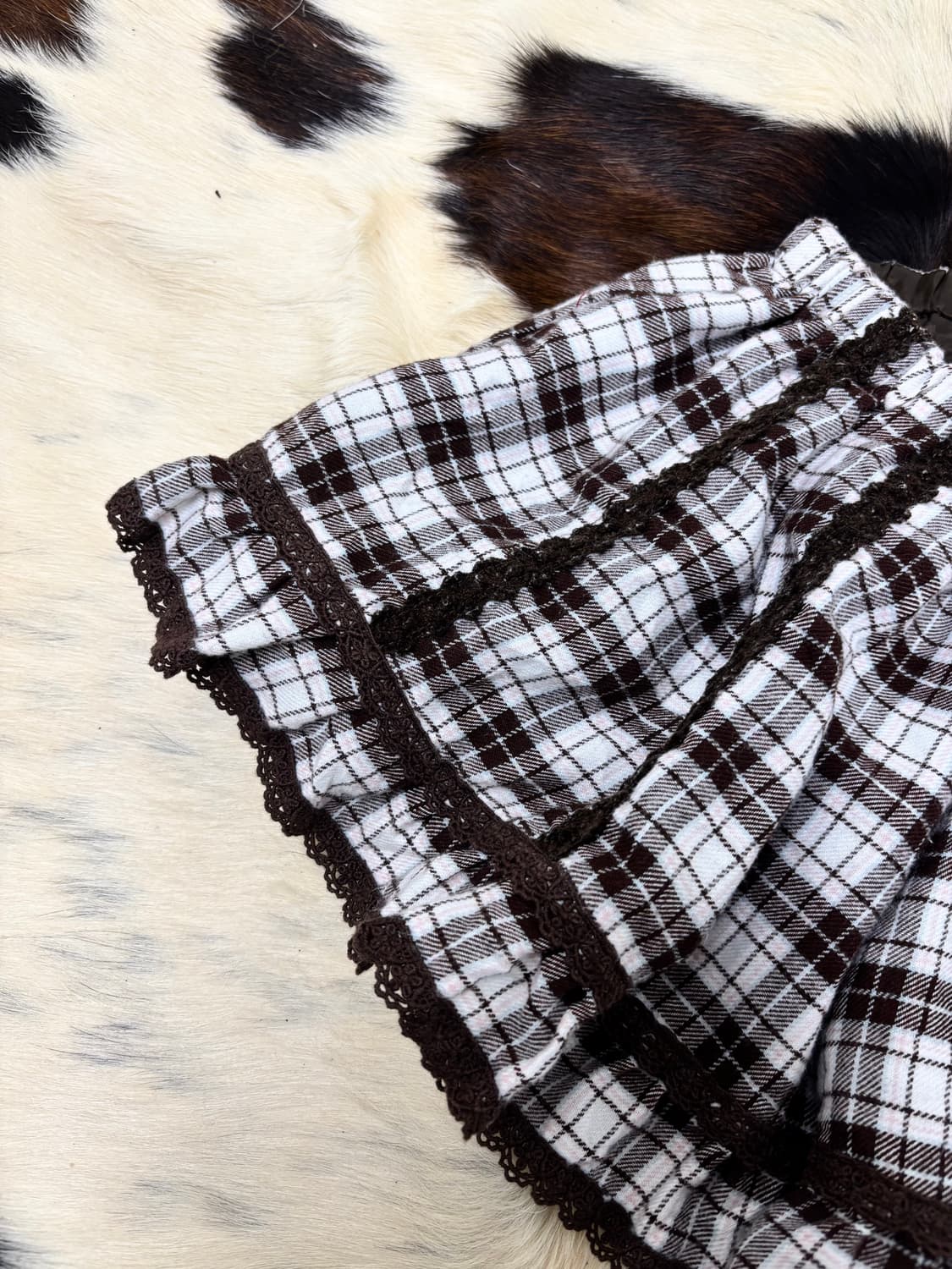 [LIZLISA] chocolate brown Skirts 상품이미지3