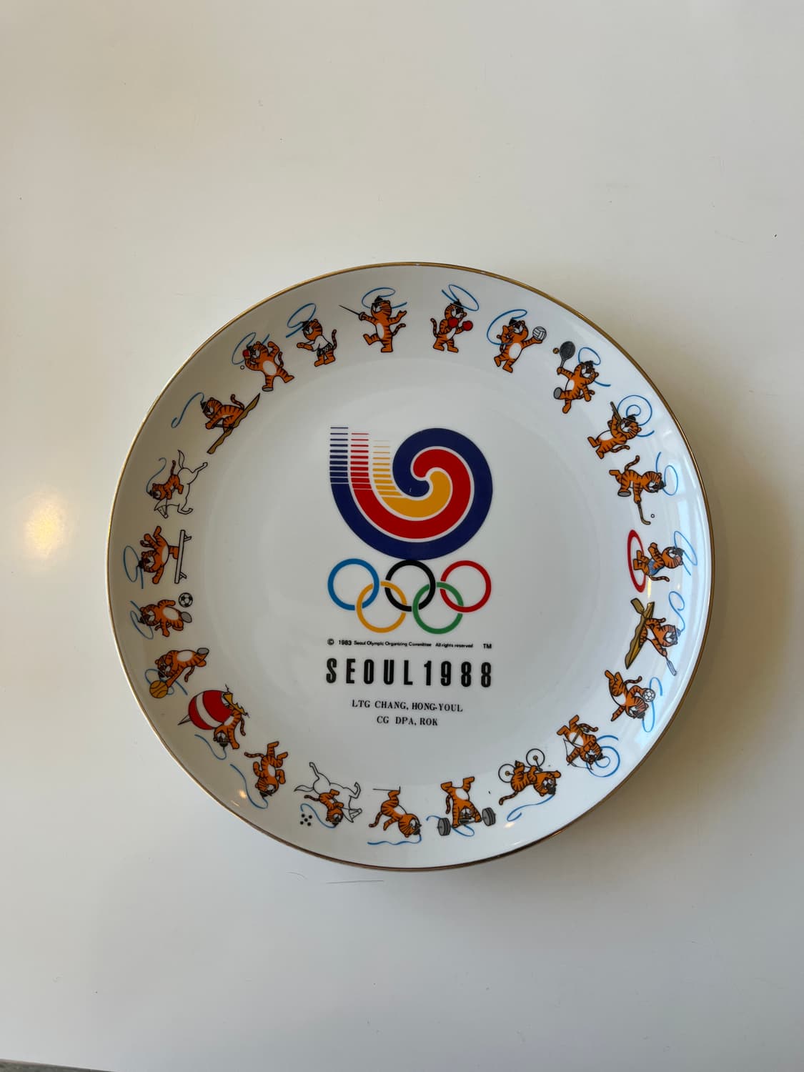 1988 서울 올림픽 기념 접시 상품이미지1