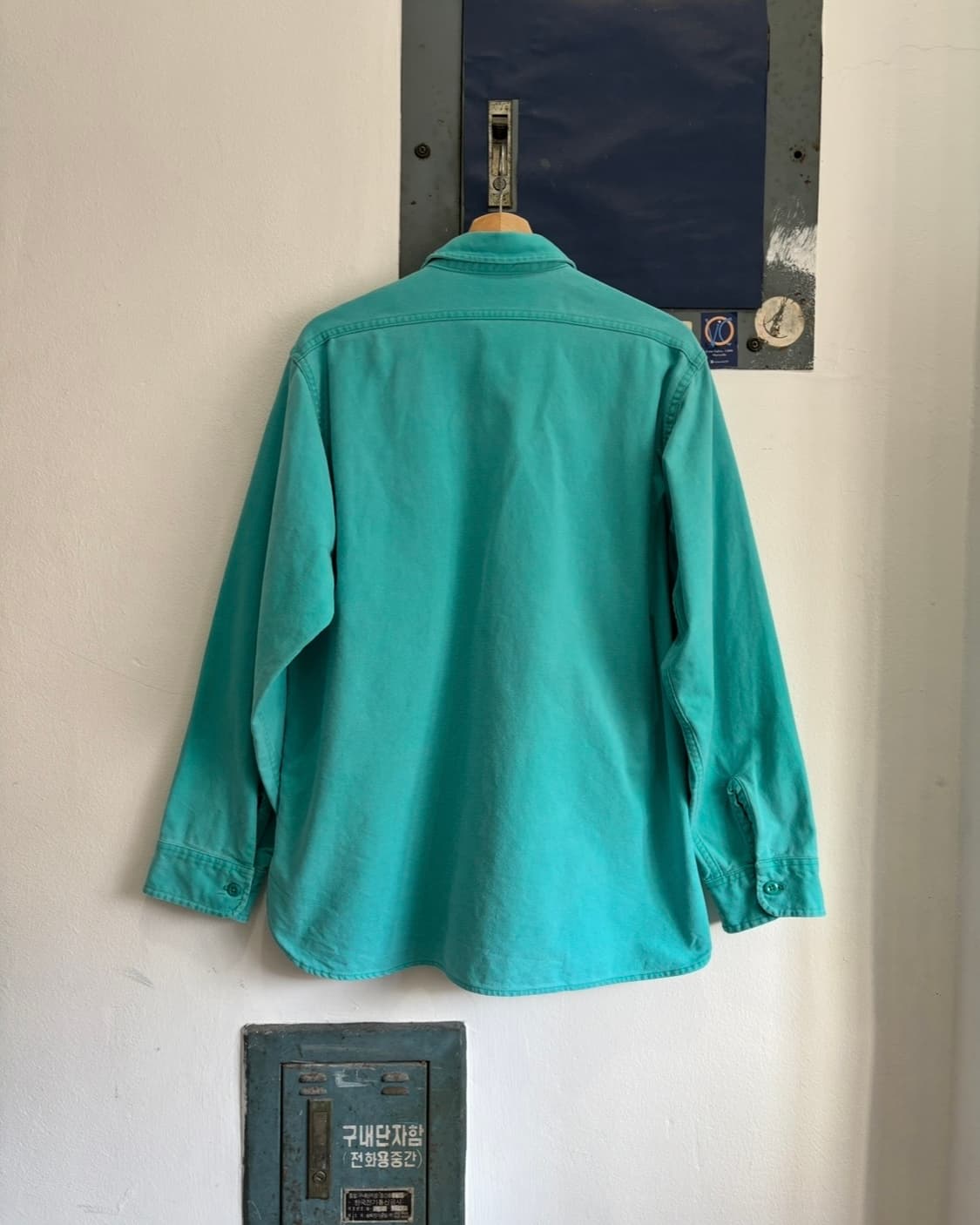 90s Woolrich Haevy Cotton Shirt 상품이미지5