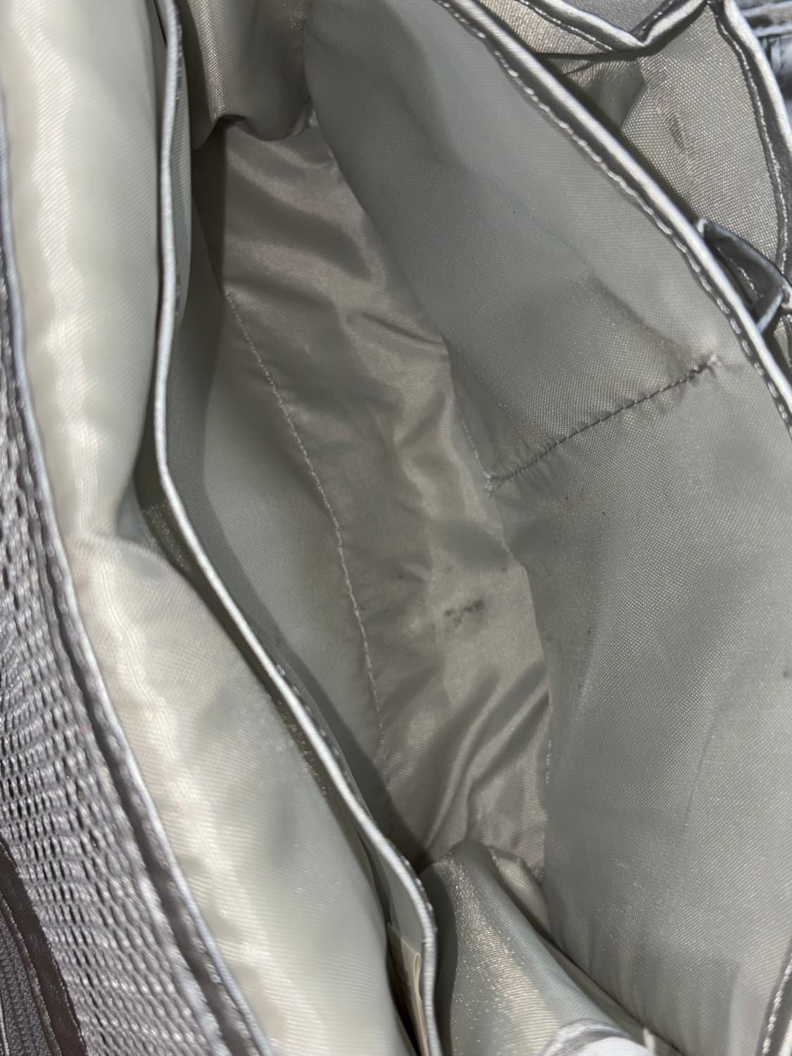 y2k 올드스쿨 실버 포켓 다용도 포켓 접이형 파우치 (설화수) 상품이미지6