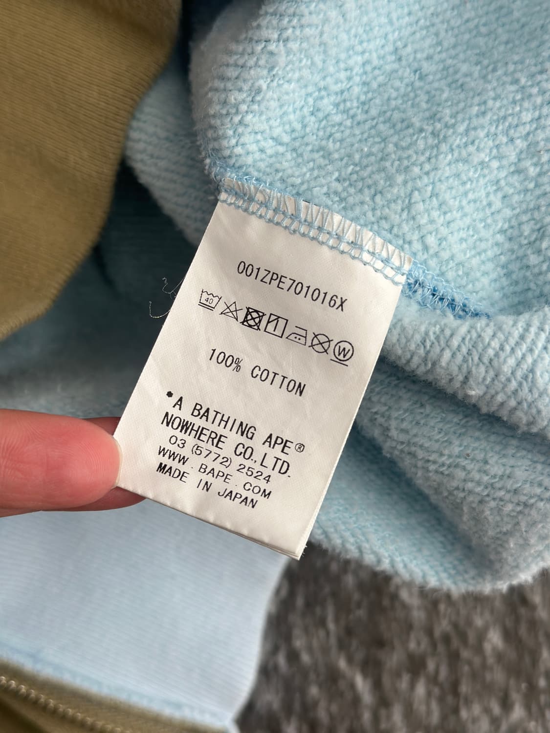 베이프 ABC 아수라 카모 풀 후드집업  상품이미지9