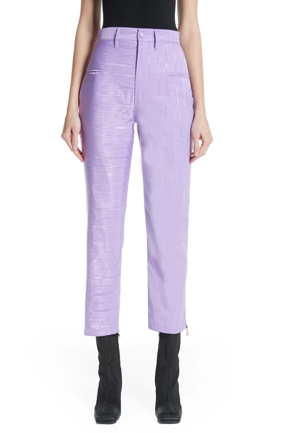 Marine Serre - Purple Shiny 트라우저 38(m) 상품이미지2