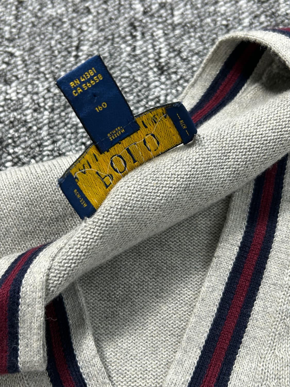 폴로 랄프로렌 보이즈 가디건 L  상품이미지5