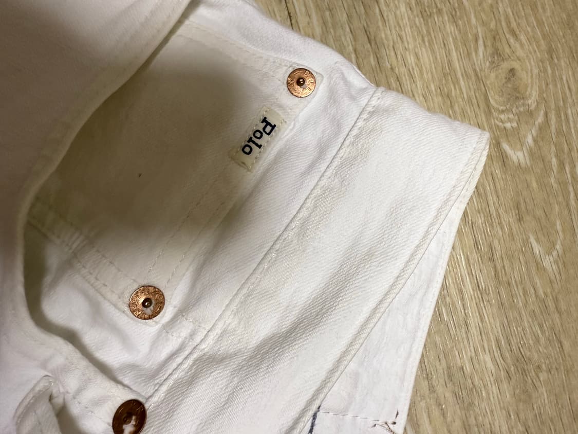 폴로 랄프로렌 배릭 화이트진 32 상품이미지2