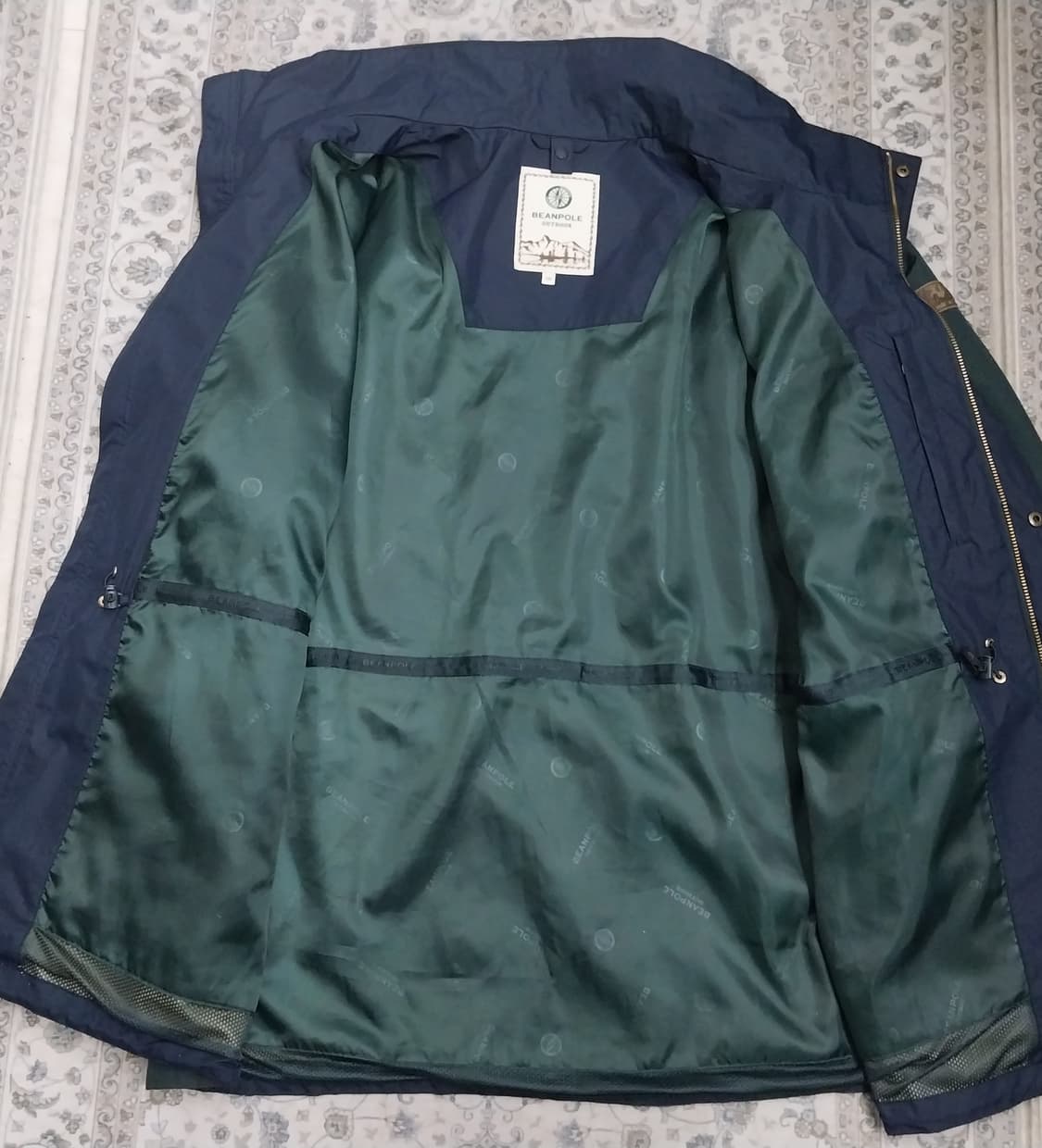 빈폴 고어텍스 그린색 자켓 110  (후드분실) 상품이미지2