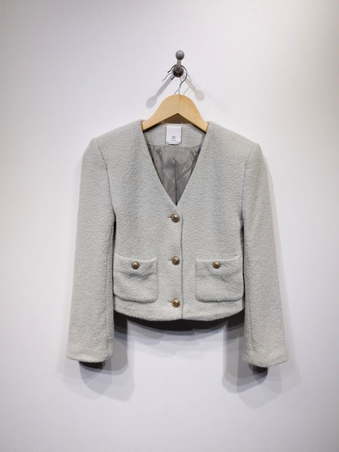 BLOSSOM 블러썸 에이치컴퍼니 부클 울 트위드자켓 상품이미지1