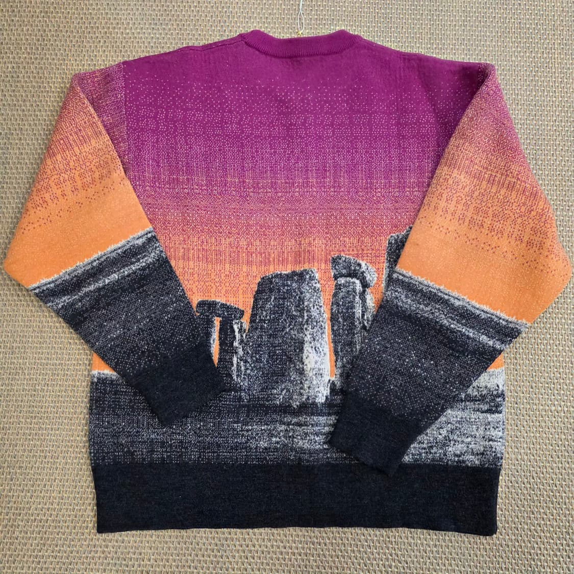 Aries 스톤헨지 석양 최상급 니트 스웨터
 상품이미지6