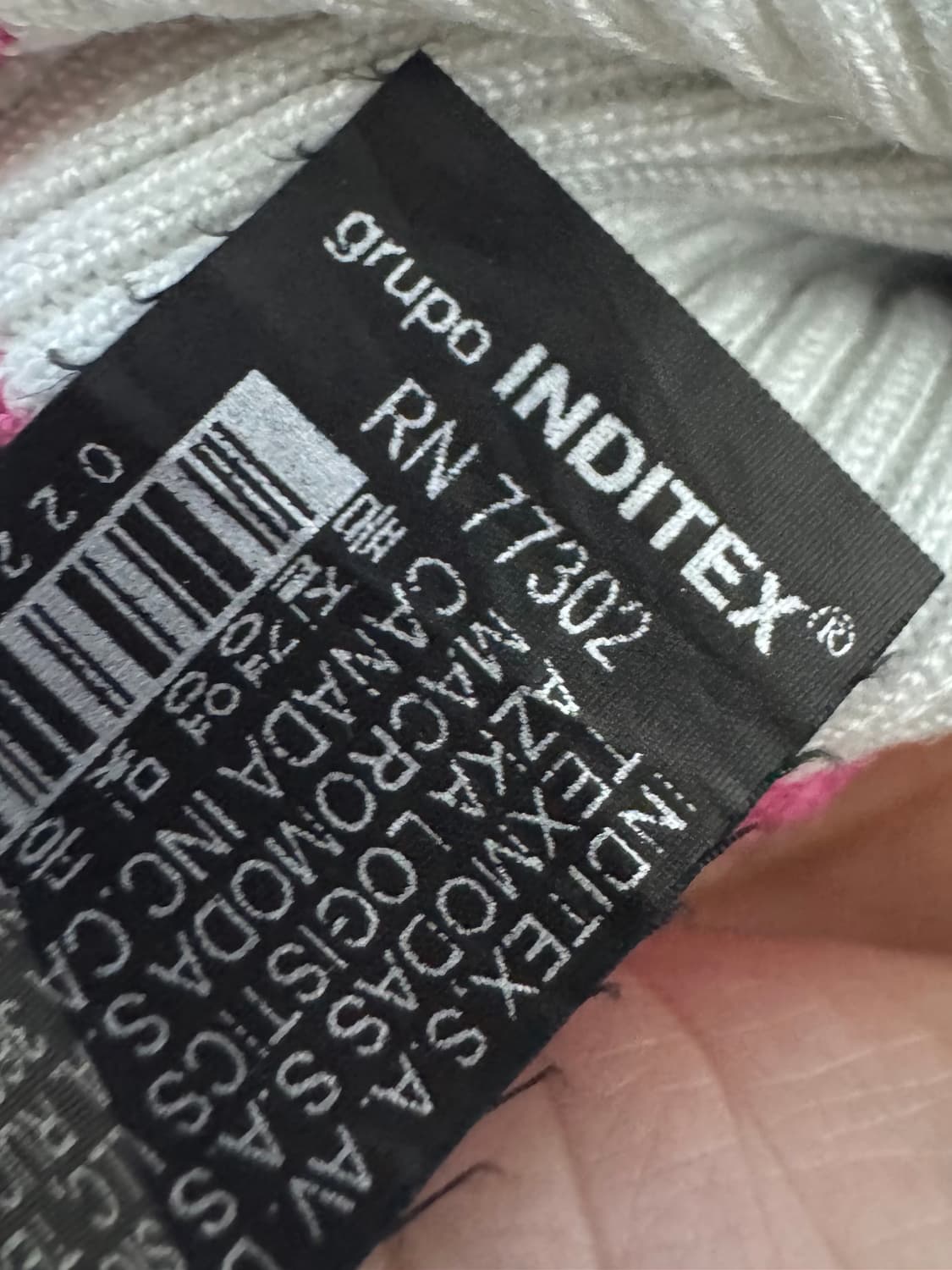 자라 멀티 스트라이프 골지 니트 M 상품이미지4