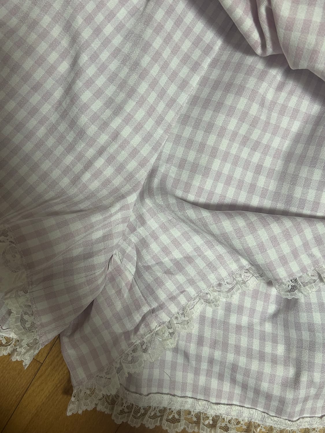 갸루 진주 치마 상품이미지2