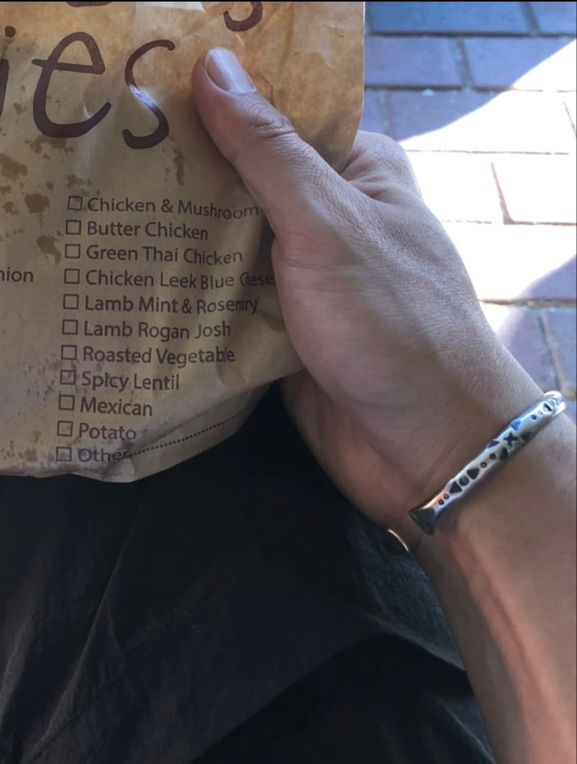 카렌 실버 각인 오픈 뱅글 (17.5g / 남녀공용 새상품) 상품이미지1