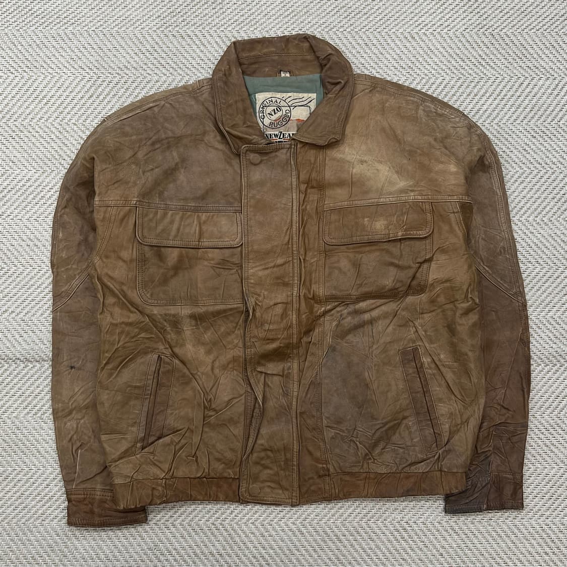 뉴질랜드아웃백 쿠퍼 컬렉션 리얼 레더자켓 r2878 상품이미지1
