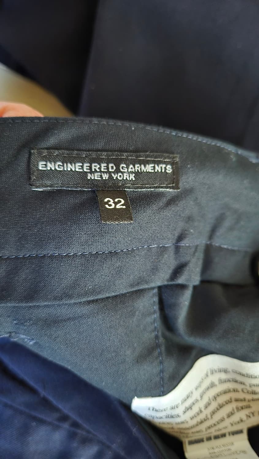 엔지니어드 가먼츠 앤도버 팬츠 다크 네이비. 유니폼 서지울 상품이미지3