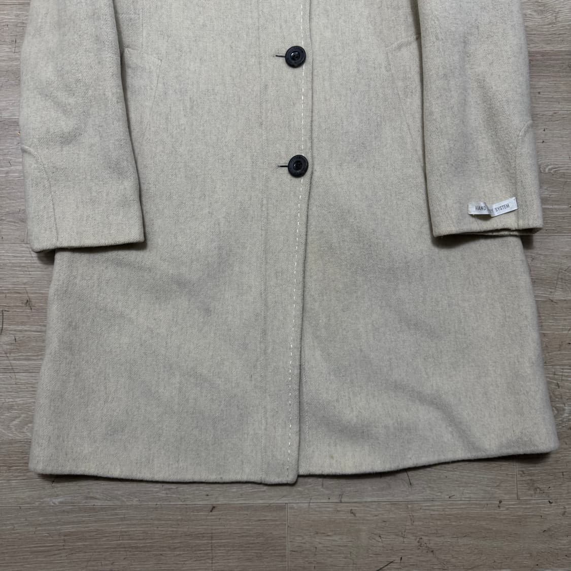 시스템 여성 모직 코트 상품이미지3