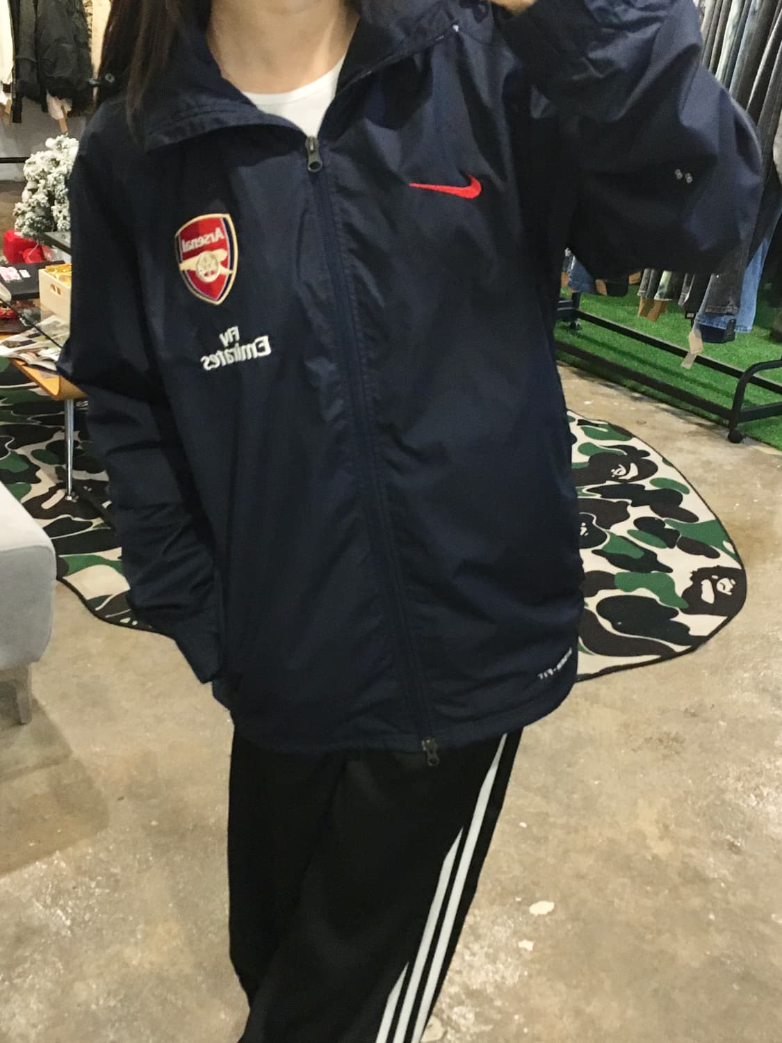 나이키 아스날 스톰핏 후드 바람막이 M 상품이미지4