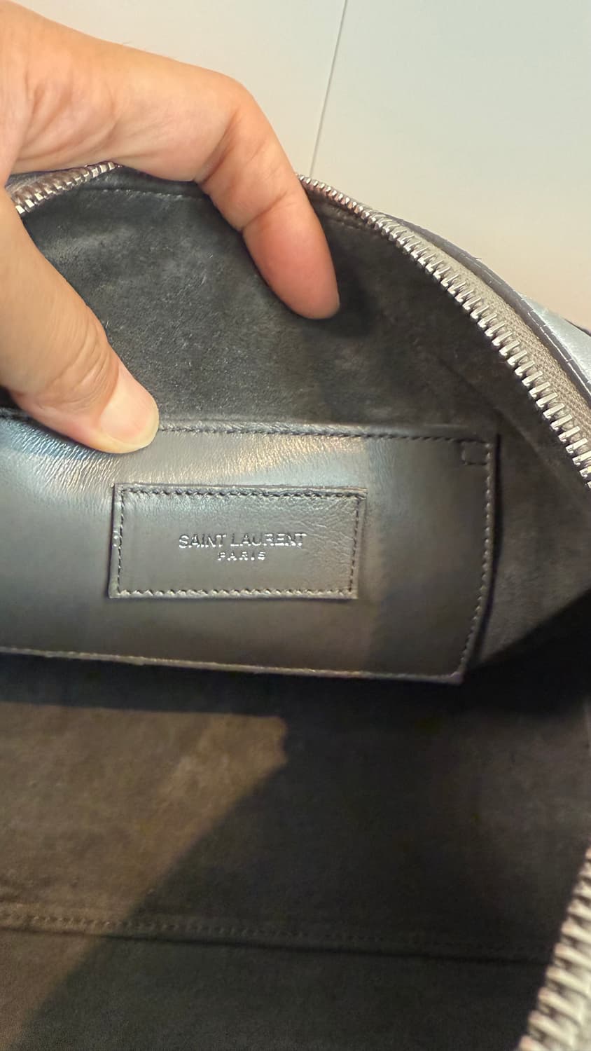 Saint Laurent 생로랑 더플백 실버 미니 23cm   상품이미지7
