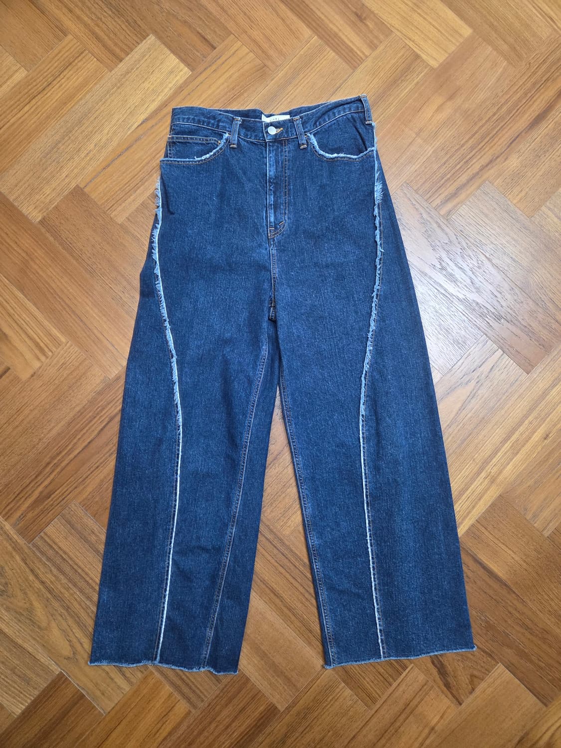 Jieda 와이드 데님 팬츠 상품이미지1