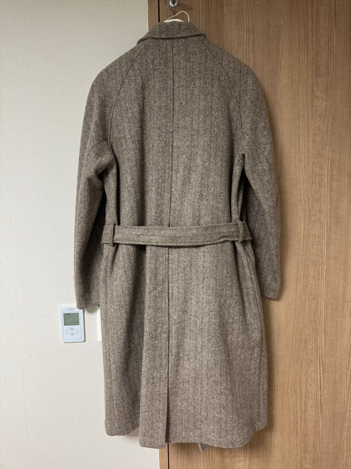 드본팩처 드본팩쳐  DE BONNE FACTURE 헤링본 코트 50 상품이미지2