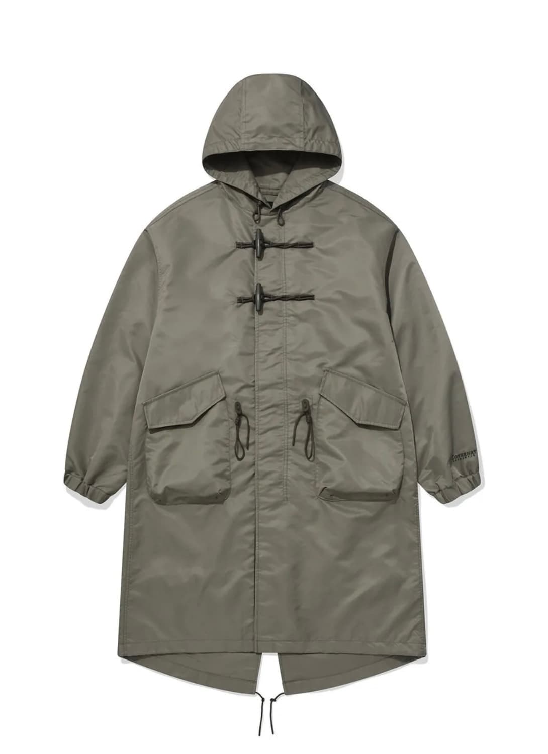 커버낫 더플 피시테일 파카 올리브 상품이미지1