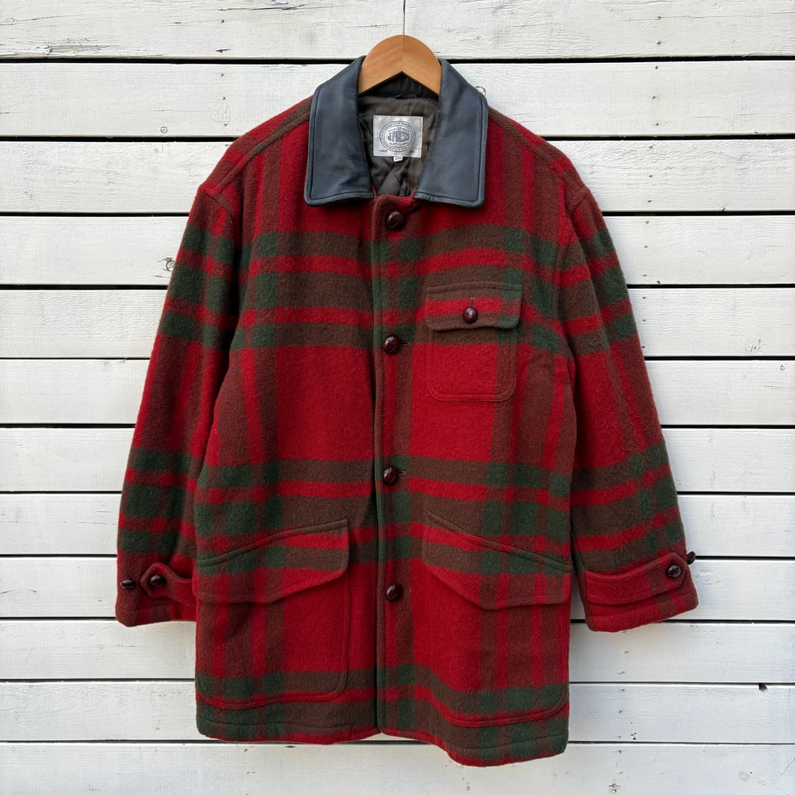 J Press 90s 제이프레스 체크 코트 자켓 상품이미지1