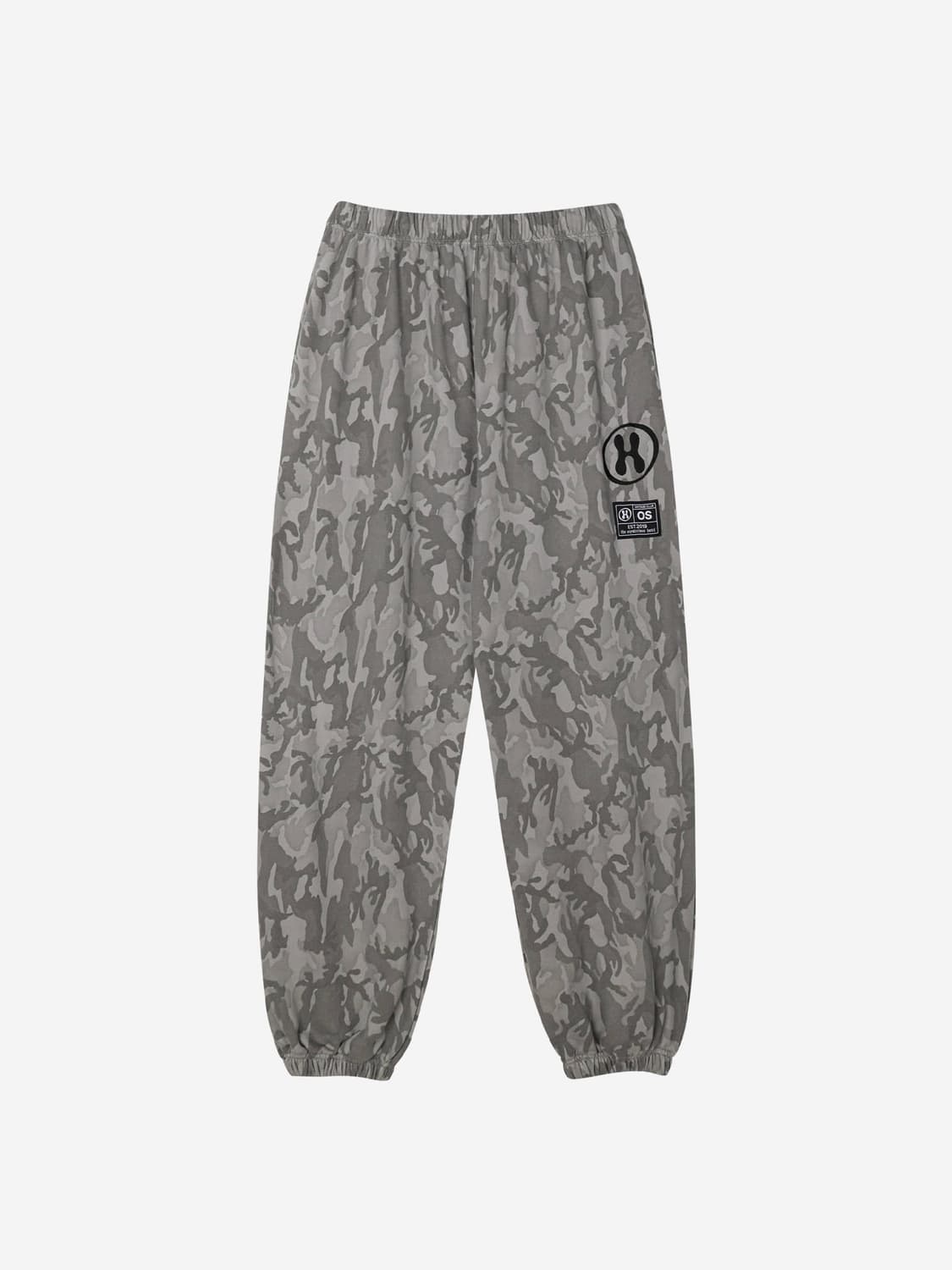 더미스테리어스호텔 카모 후드집업 & 오버 와이드 팬츠 카키 상품이미지7