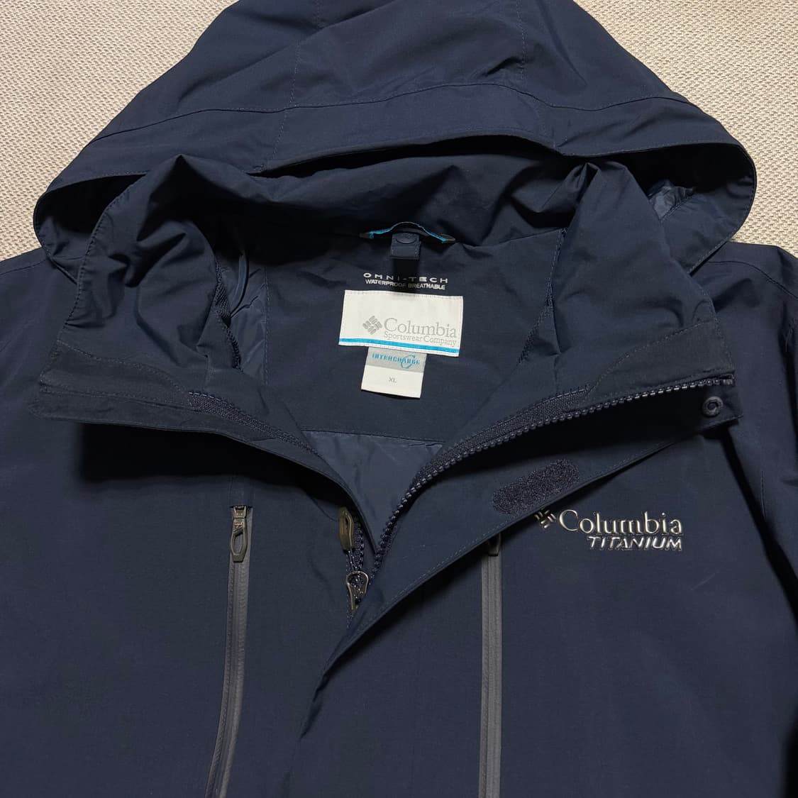 컬럼비아 티타늄 옴니테크 바람막이 자켓 상품이미지4