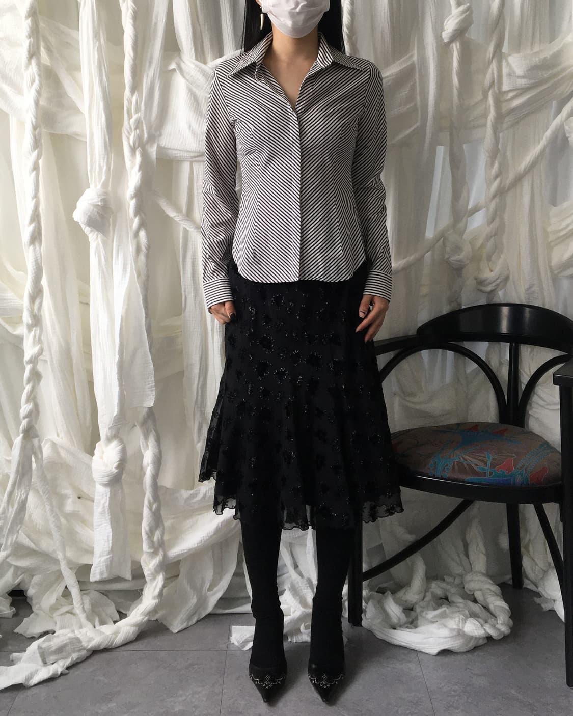 Stripe pattern shirt 상품이미지6