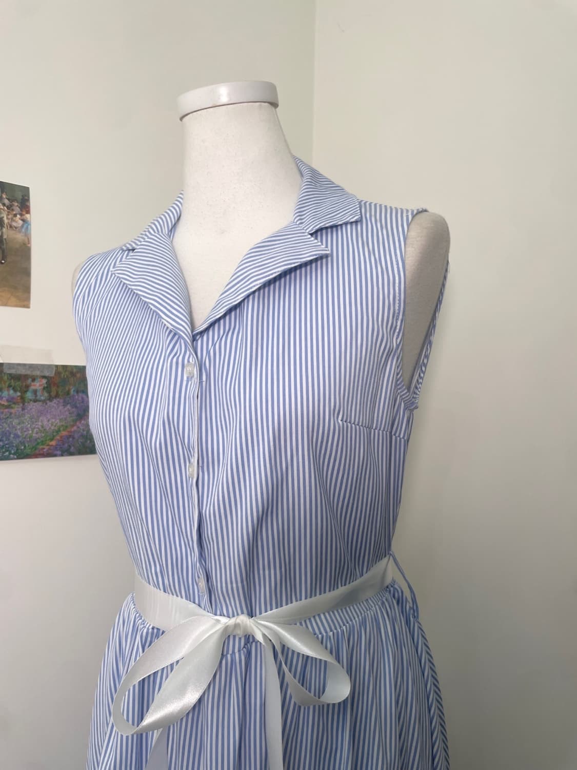 INGNI blue stripe summer collar opc 상품이미지7