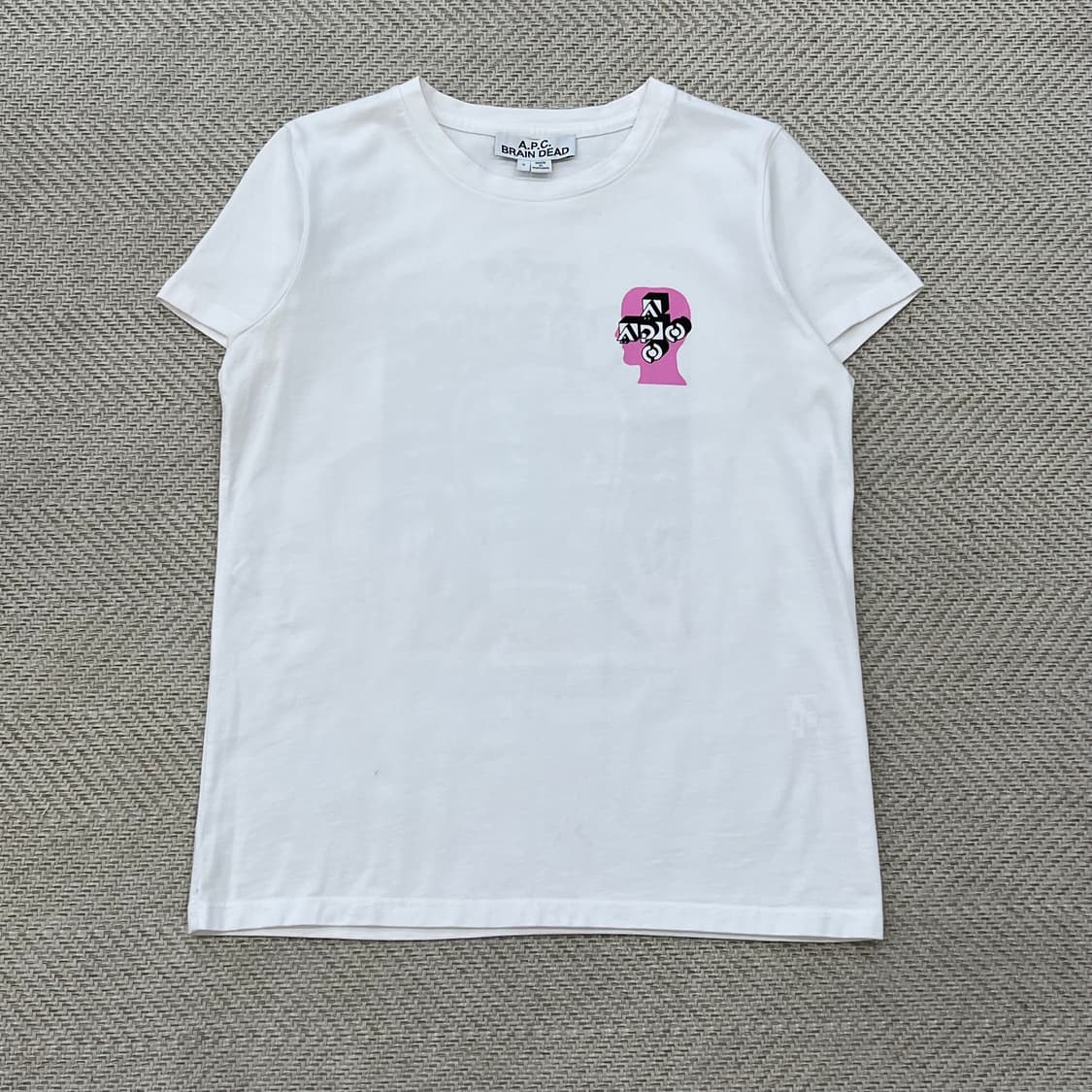 아페쎄 x 브레인데드 프린팅 반팔티 r3505 상품이미지1