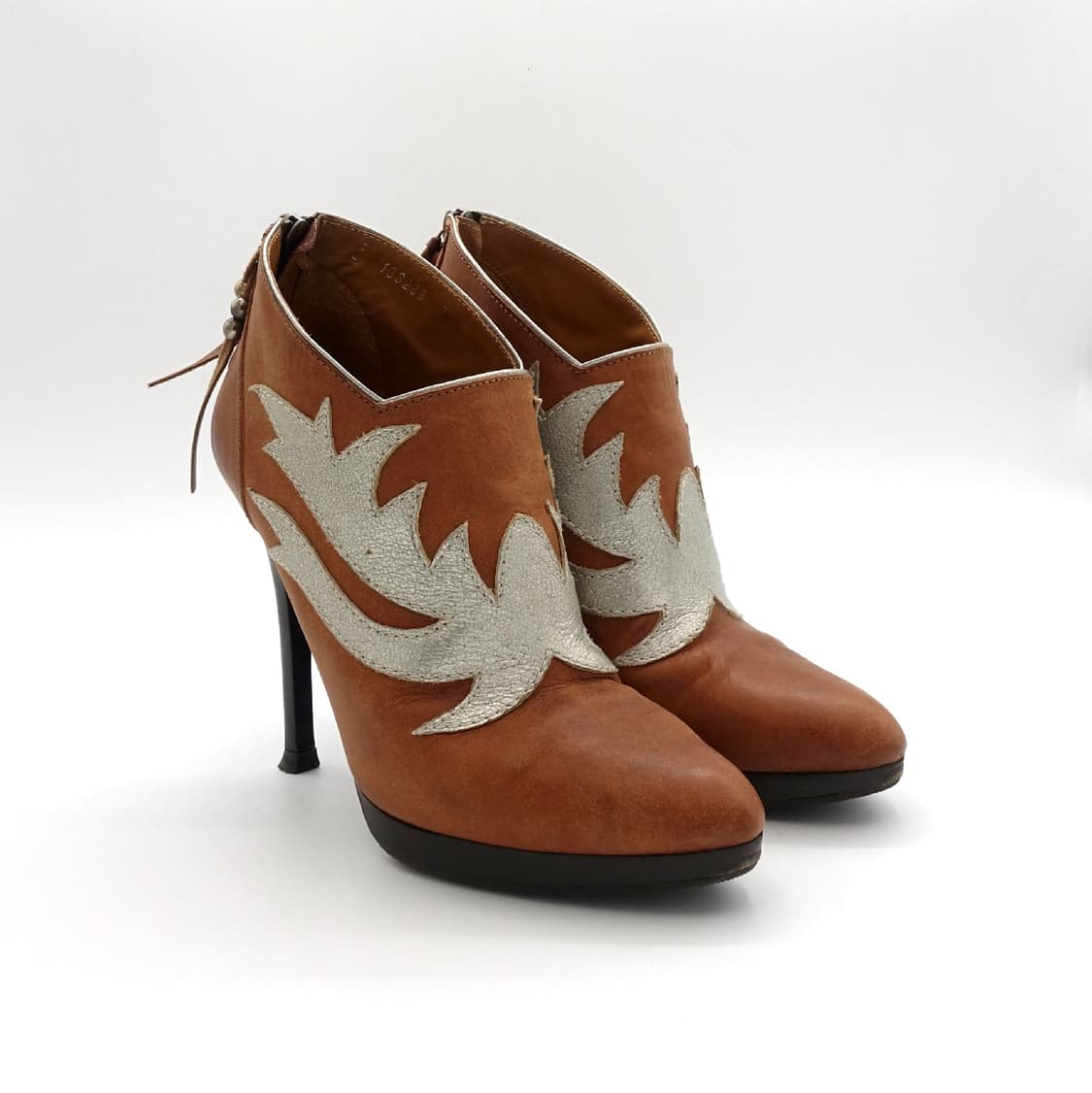 [7B] RALPH LAUREN  랄프로렌 웨스턴 앵클 펌프스 힐 부츠 상품이미지4
