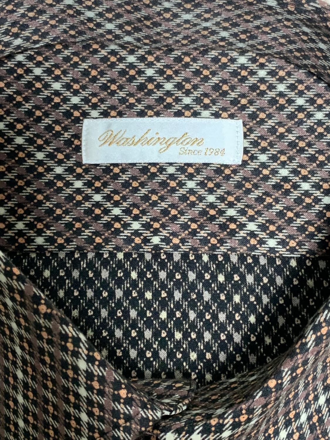 갈색 패턴 셔츠 상품이미지4