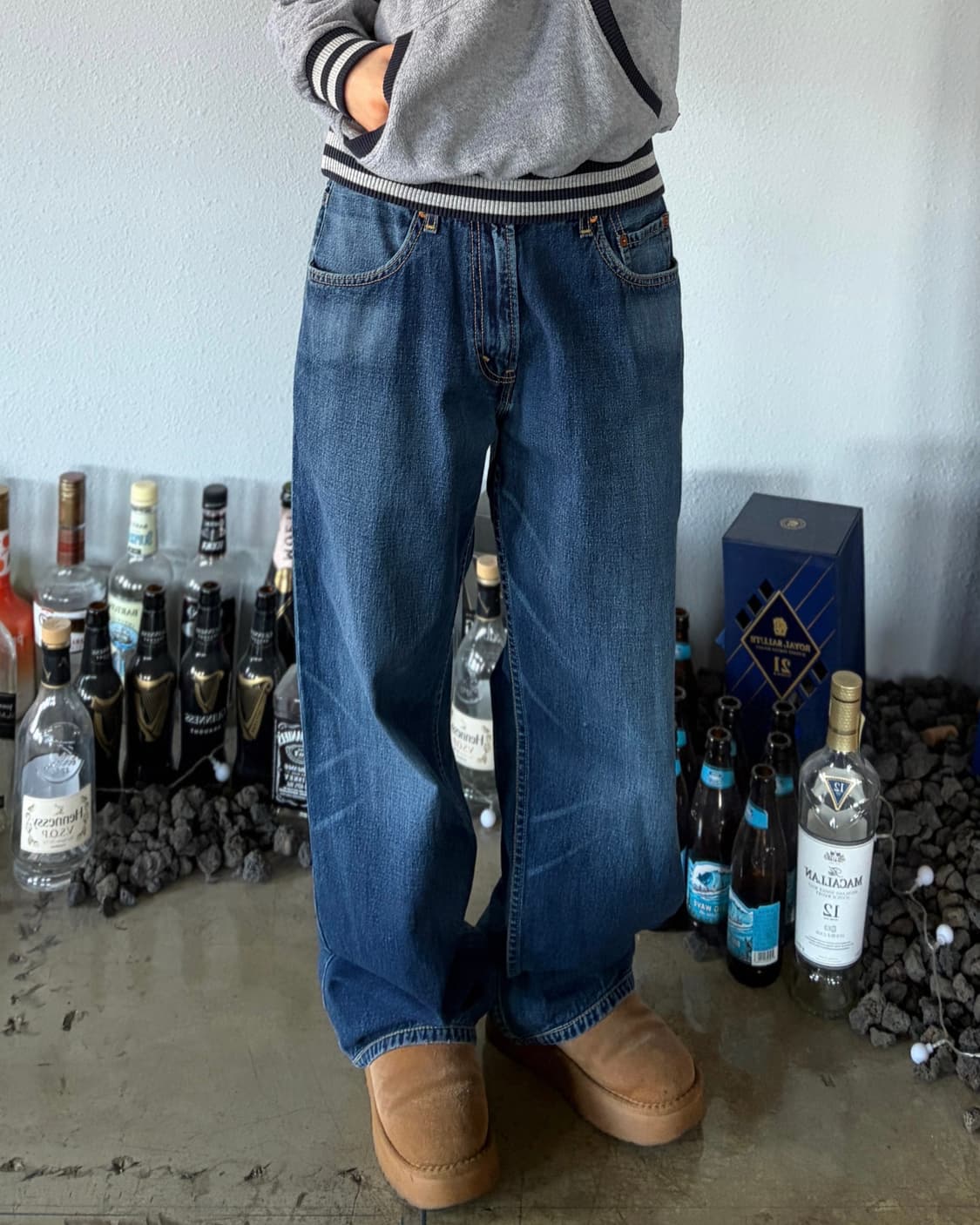 [30인치]리바이스 Levi's 569 루즈 스트레이트 데님 팬츠 상품이미지1