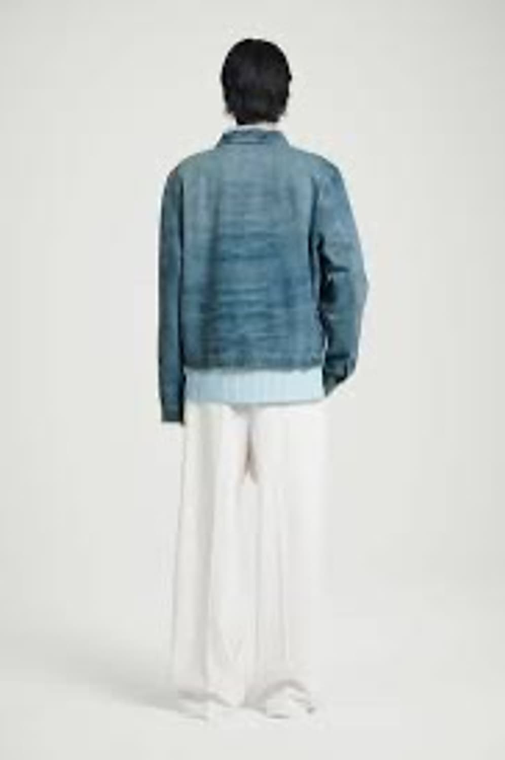 박시 데님 재킷 워시드 블루 상품이미지6