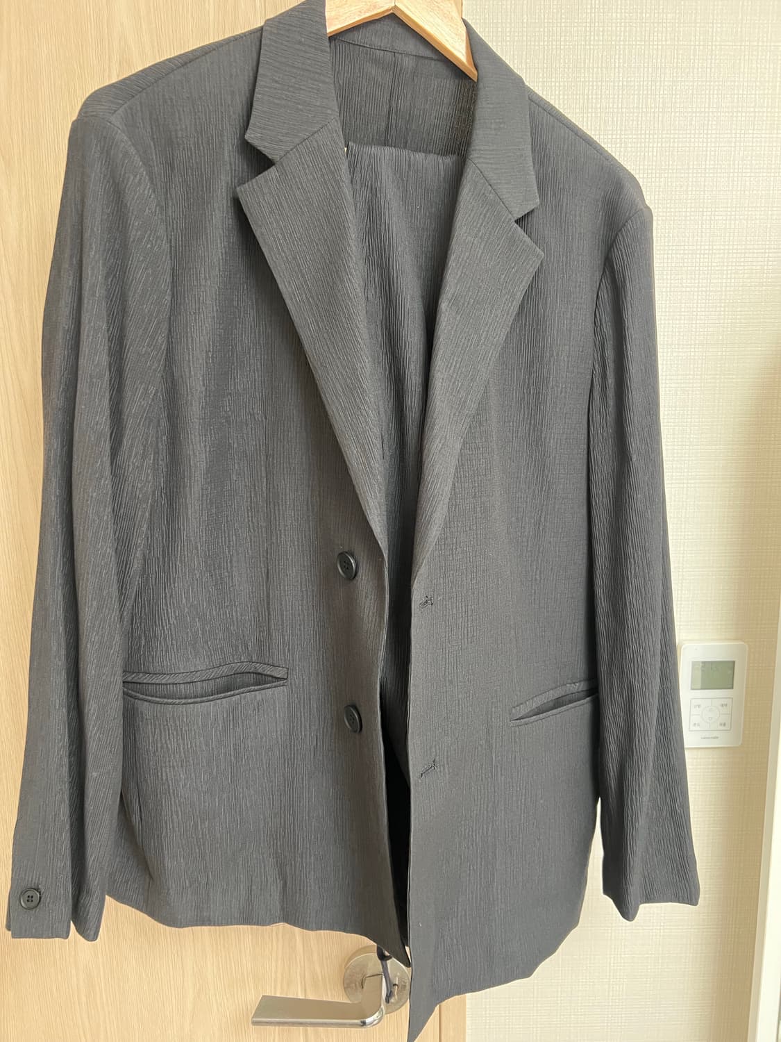 TNGT/키노시타 시어서커 셋업 그레이/95,30 상품이미지1