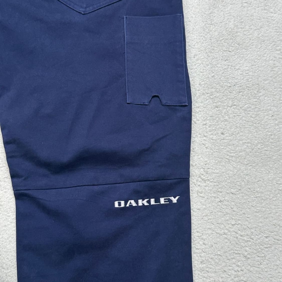 OAKLEY 네이비 코튼 팬츠 34 상품이미지7