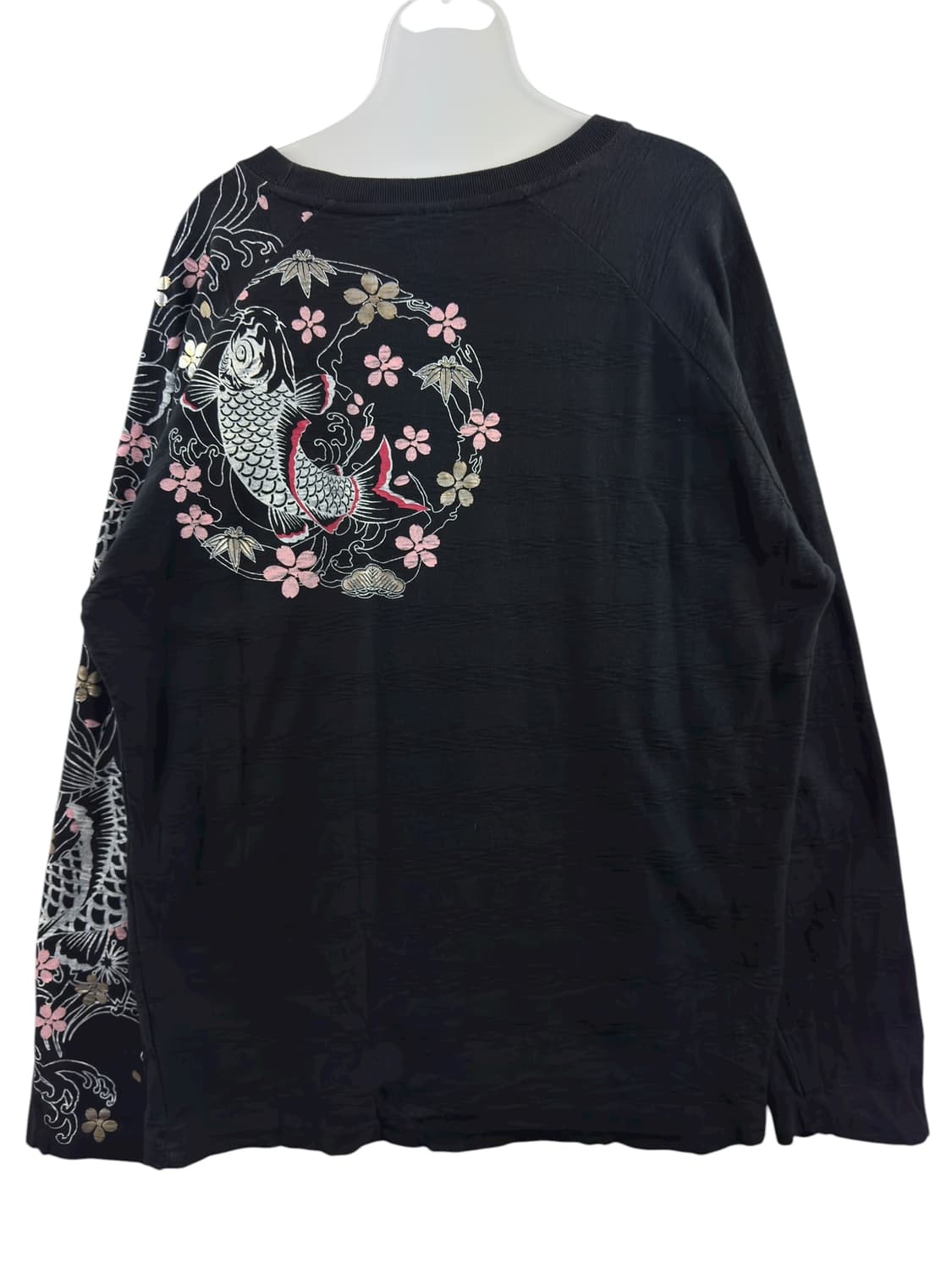 JPN 오리엔탈 코이 자수 프린팅 롱슬리브1290 상품이미지2