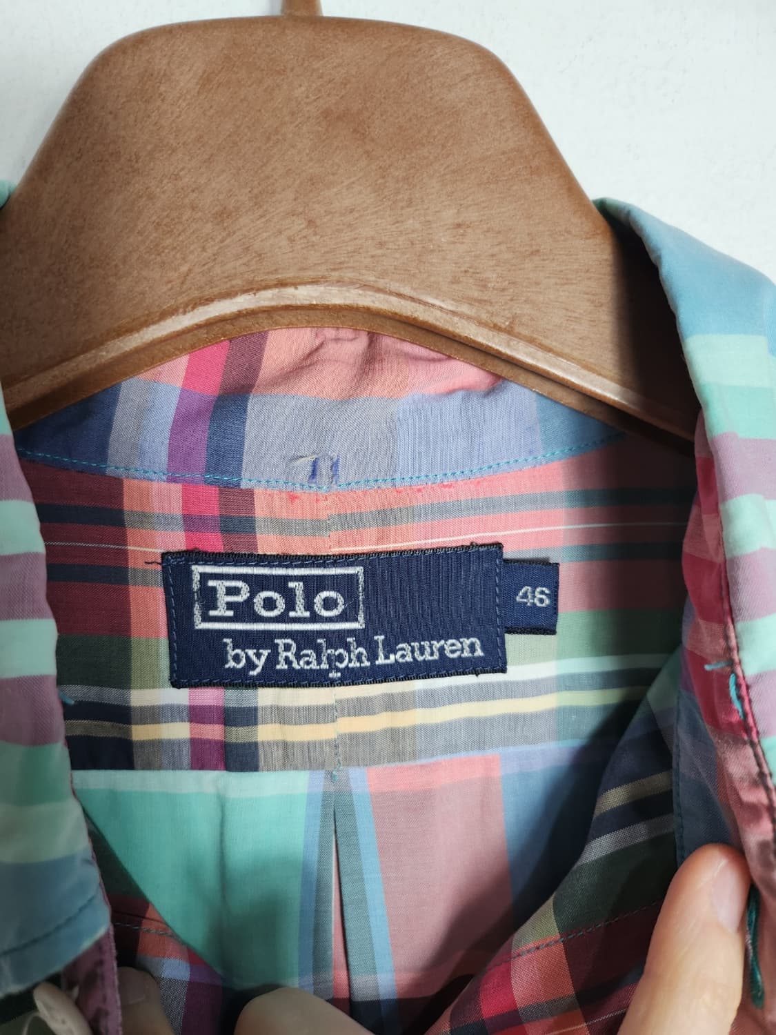 폴로 랄프로렌 멀티 체크 셔츠 상품이미지2