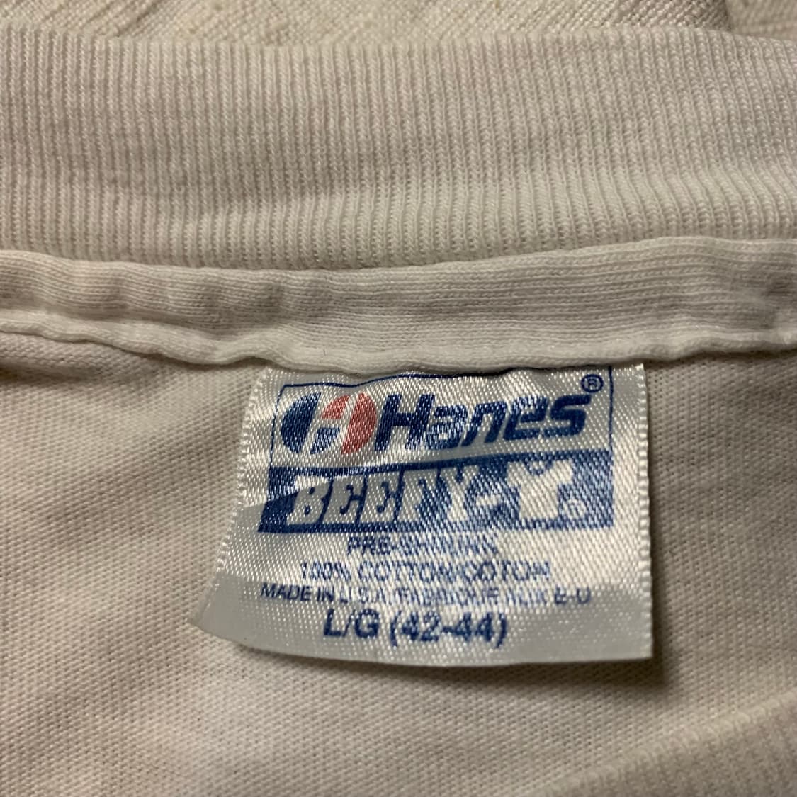 90‘s hanes 싱글 스티치 티셔츠 상품이미지7