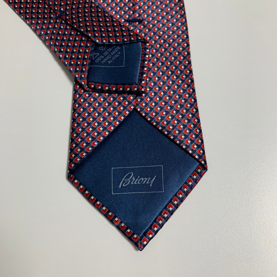 브리오니(Brioni) 명품 클래식 혼주넥타이 최상급 A+등급 8cm 상품이미지6
