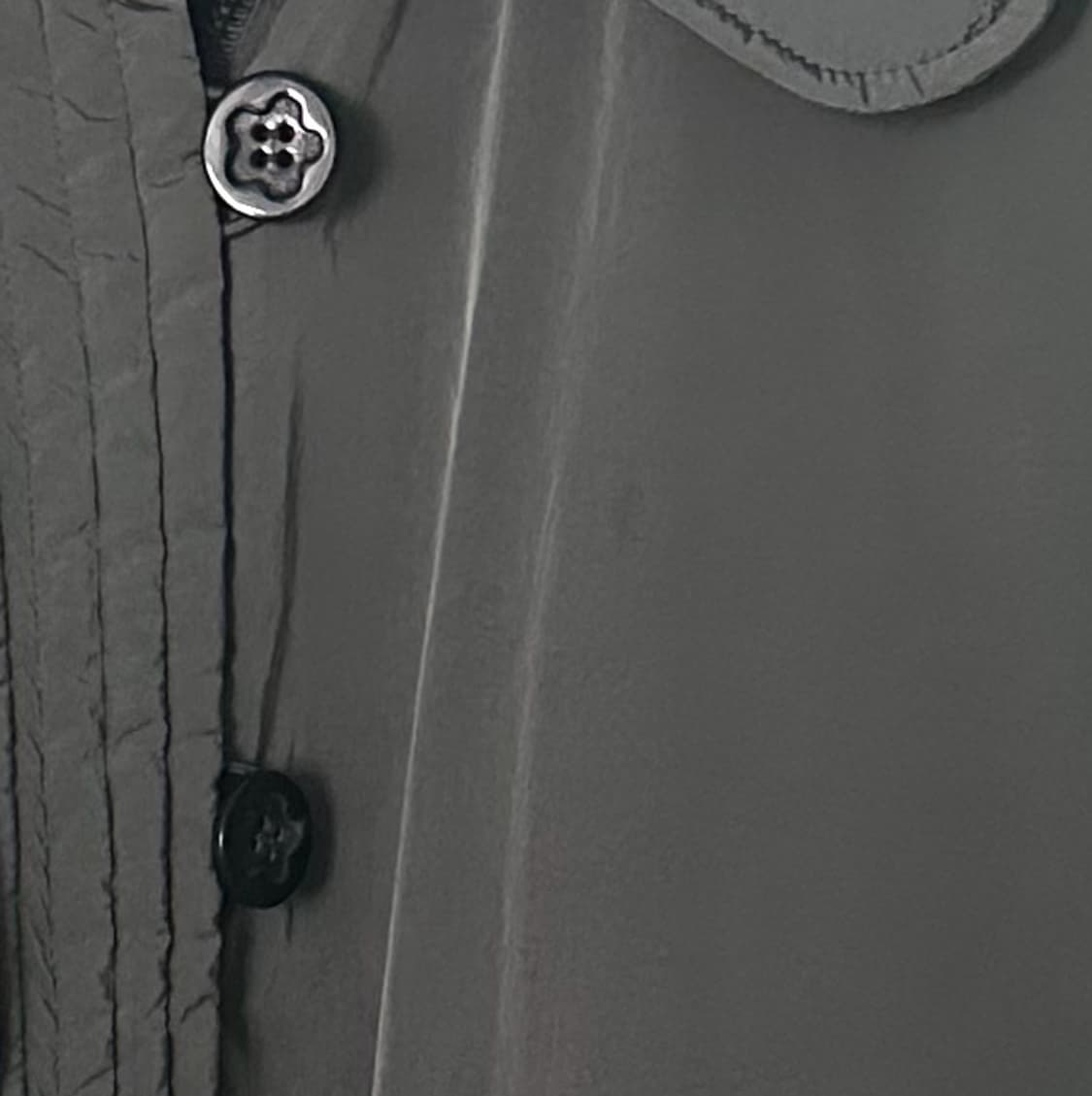 코이세이오 라운드 봄버 자켓 다크그레이 상품이미지5