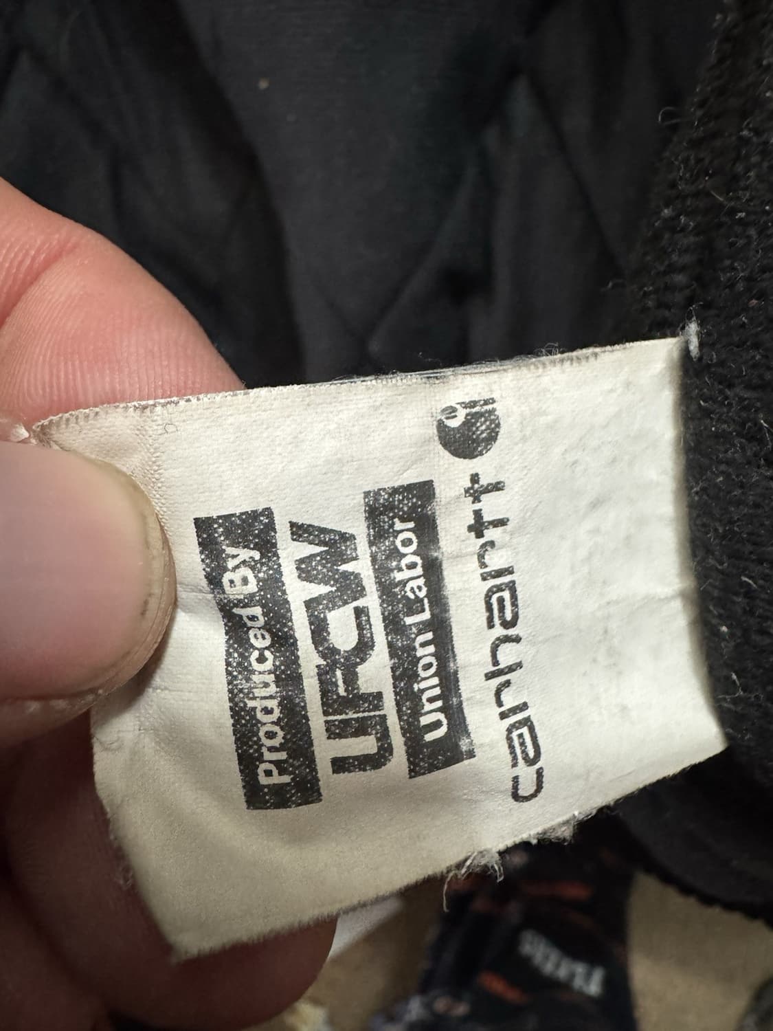 칼하트 J140 유니온 후드 자켓 블랙 상품이미지10