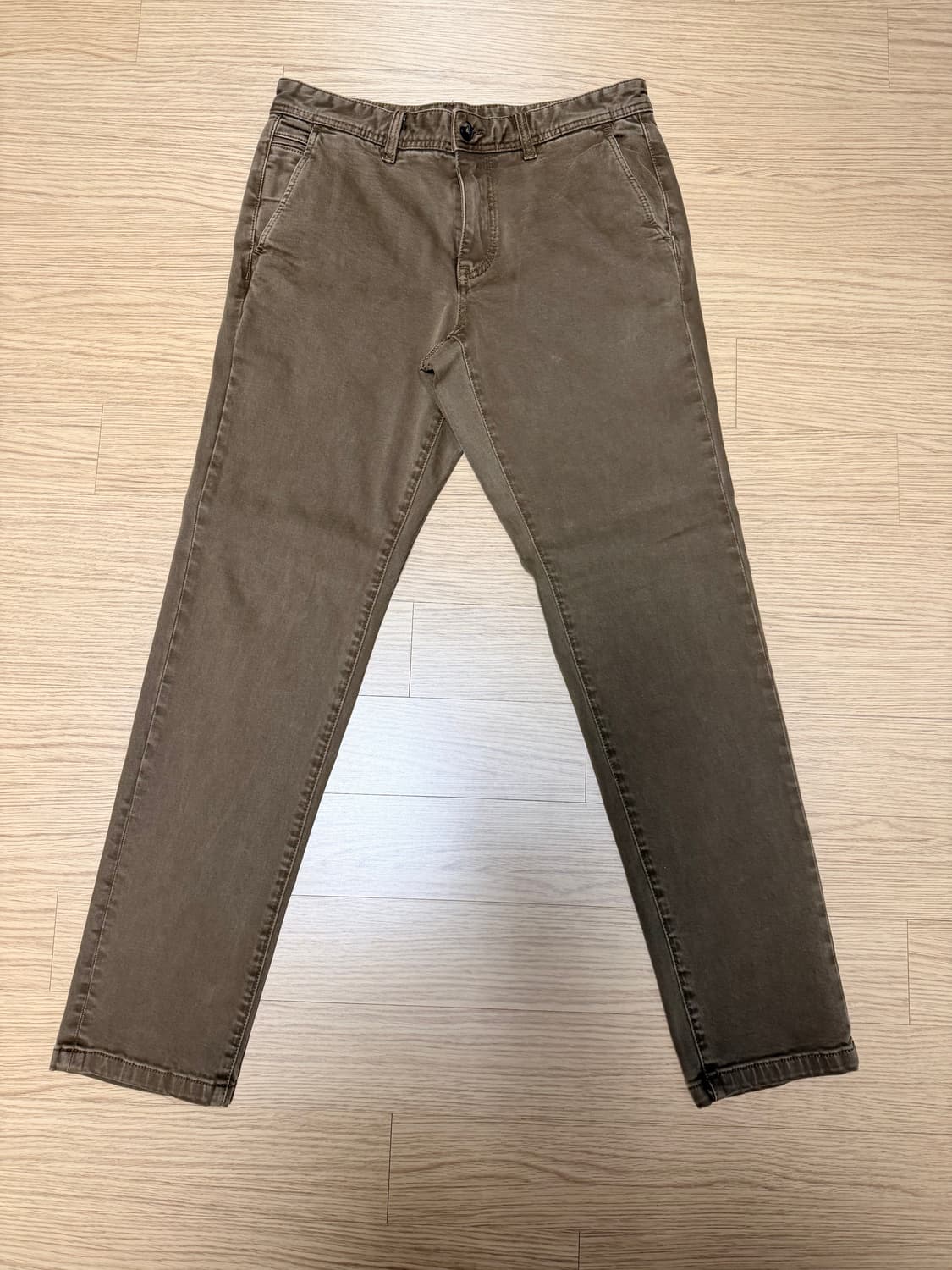 (새제품)헨리코튼 가을 컬러 데님(30_카멜) 상품이미지4