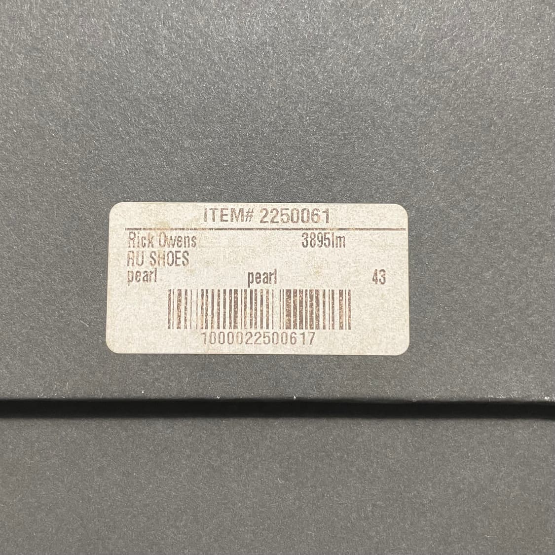 Rick owens 12ss ‘naska’ hiking boots 상품이미지10