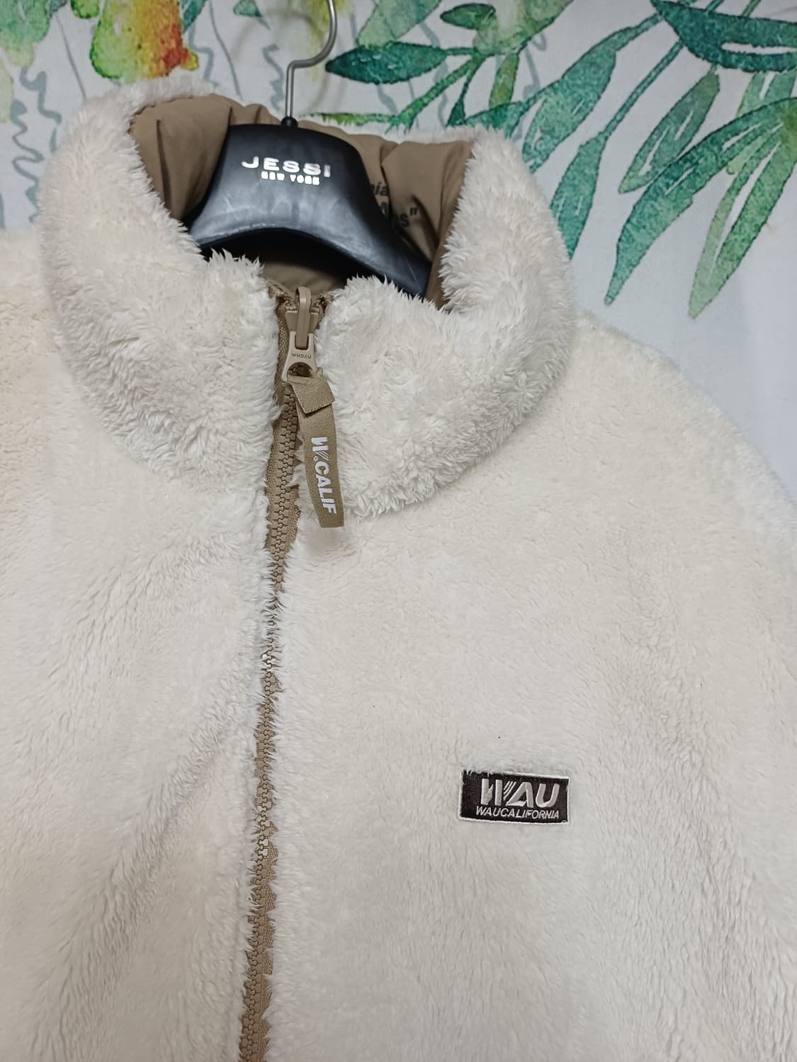 후아유 리버시블 보아털  자켓 남녀공용 상품이미지7