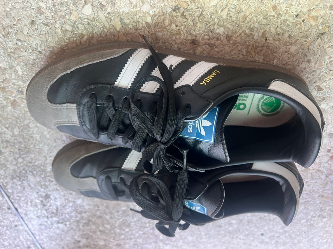 아디다스 심바 비건 블랙 화이트 상품이미지2